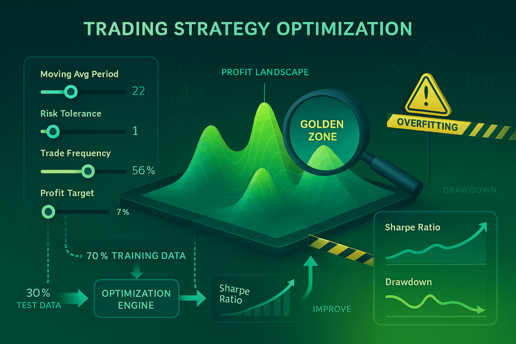 بهینهسازی استراتژی معاملاتی با پایتون